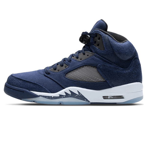 Air Jordan 5 Retro 'Midnight Navy'- Streetwear Fashion - lacezy.com