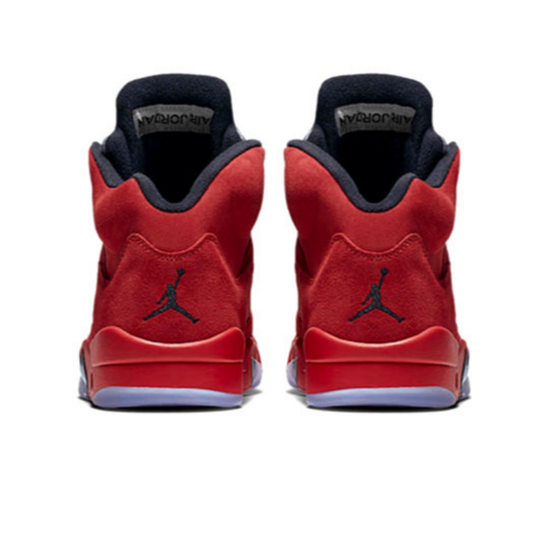 Air Jordan 5 Retro 'Red Suede'- Streetwear Fashion - lacezy.com