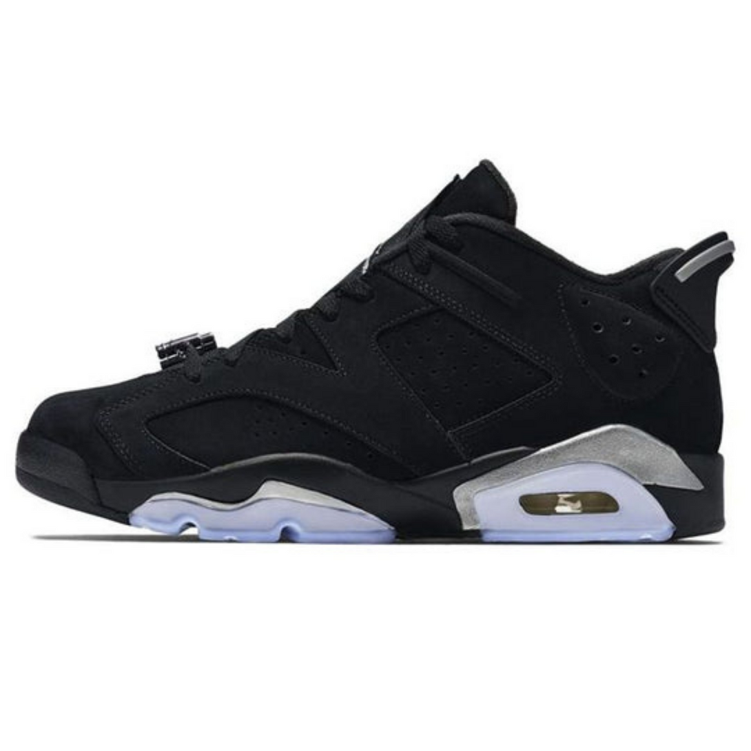 Air Jordan 6 Retro Low 'Chrome'- Streetwear Fashion - lacezy.com