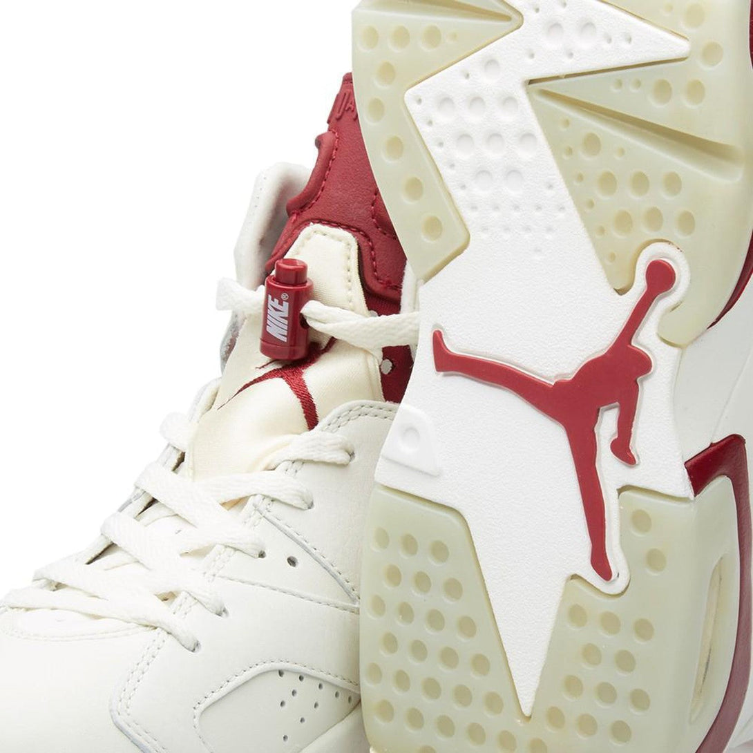 Air Jordan 6 Retro Maroon- Streetwear Fashion - lacezy.com