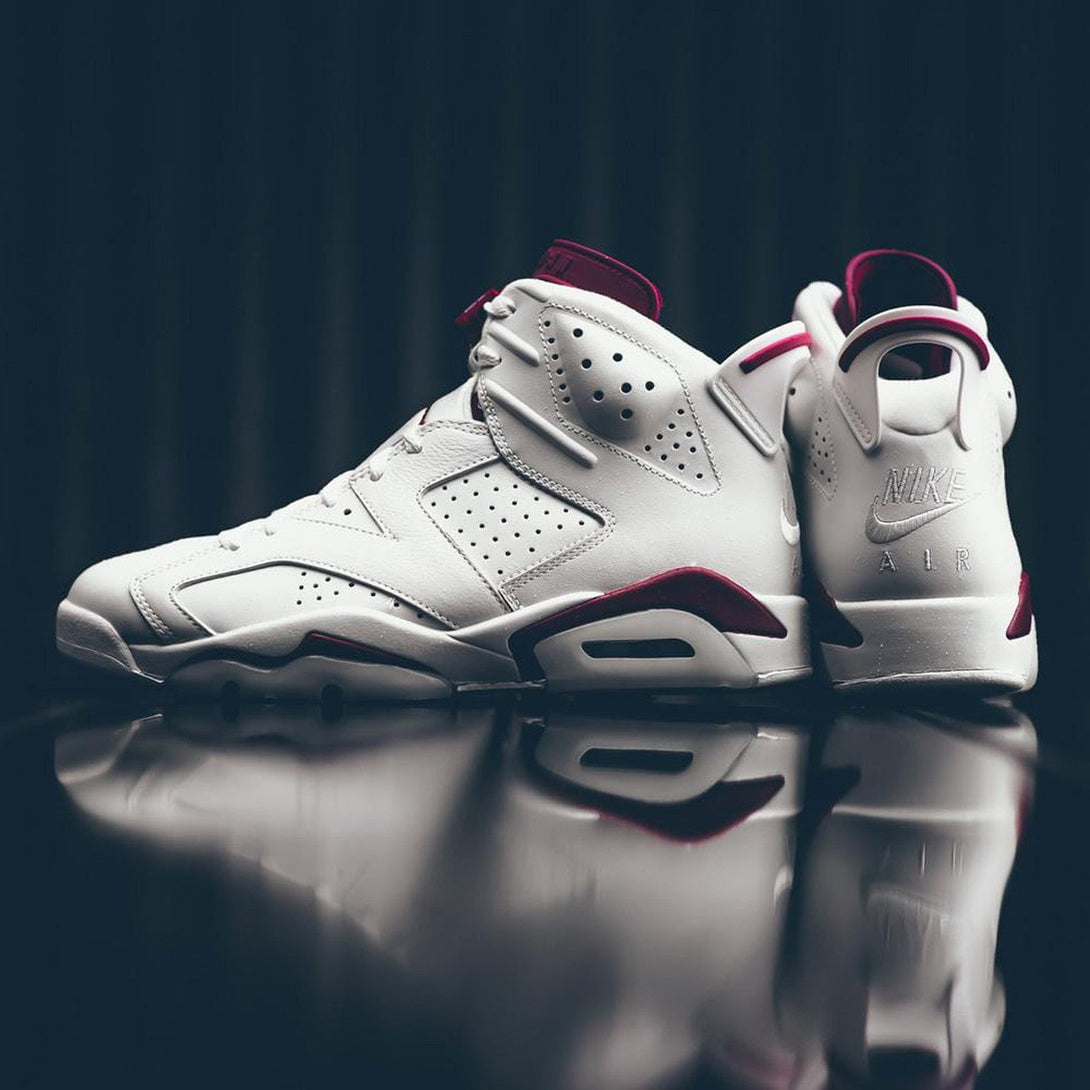 Air Jordan 6 Retro Maroon- Streetwear Fashion - lacezy.com