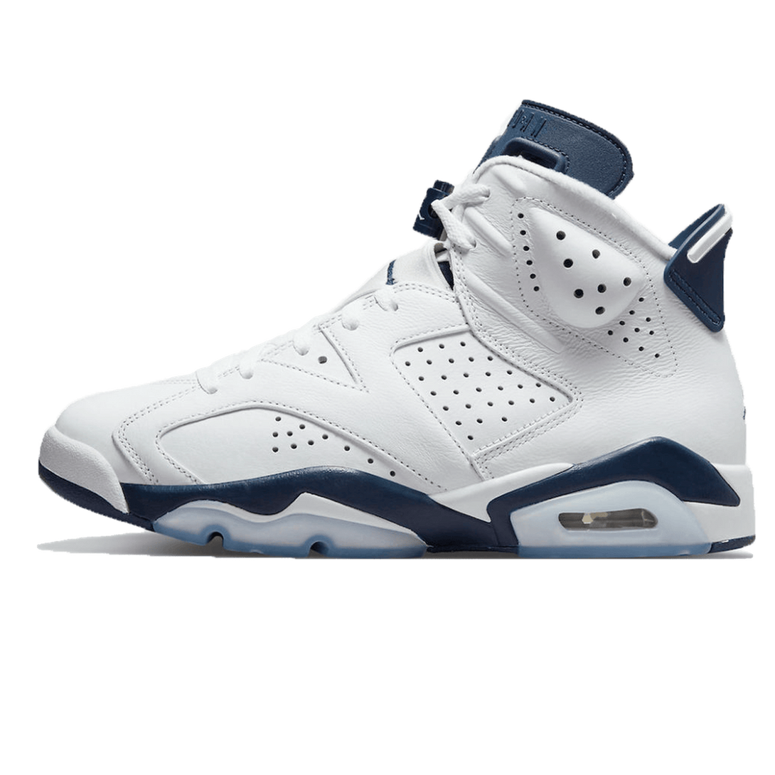 Air Jordan 6 Retro 'Midnight Navy' 2022- Streetwear Fashion - lacezy.com