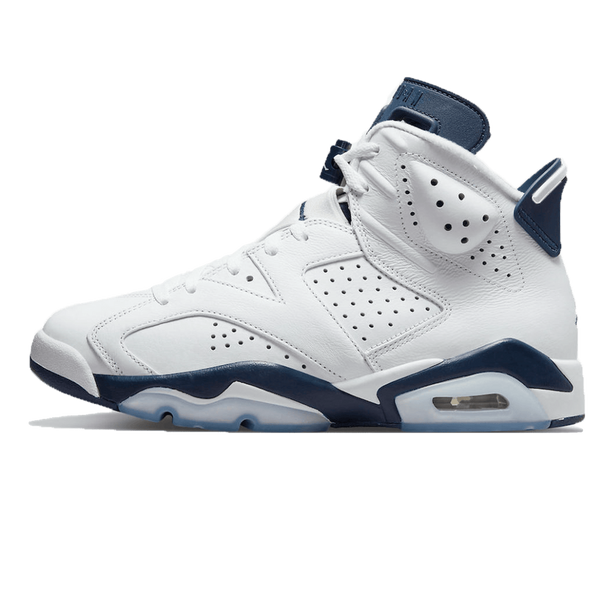 Air Jordan 6 Retro 'Midnight Navy' 2022- Streetwear Fashion - lacezy.com