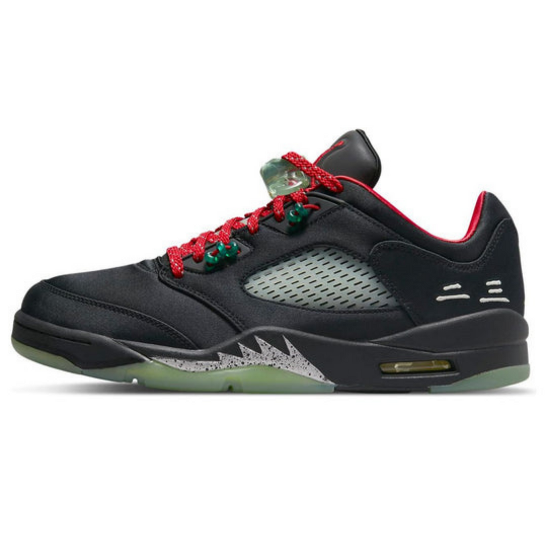 CLOT x Air Jordan 5 Retro Low 'Jade'- Streetwear Fashion - lacezy.com