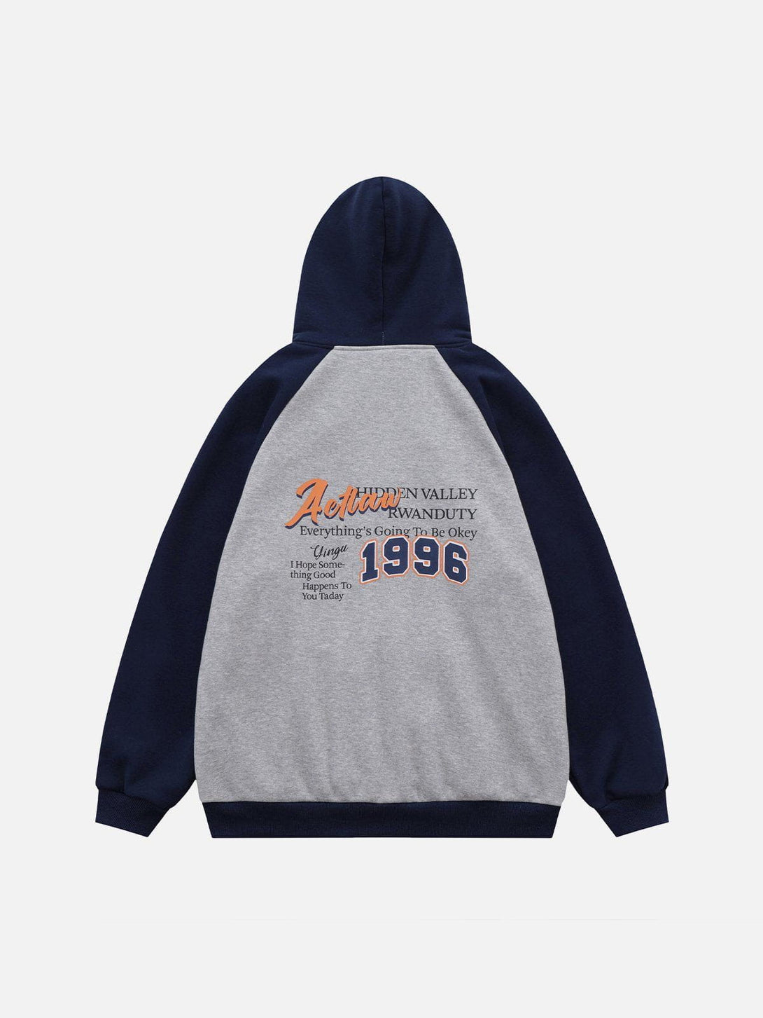 Lacezy - 1996 Splicing Hoodie- Streetwear Fashion - lacezy.com