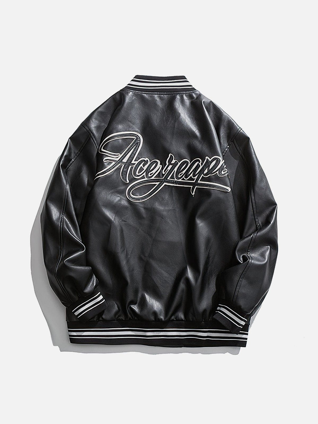 Lacezy - 3D Letter Embroidery Jacket- Streetwear Fashion - lacezy.com