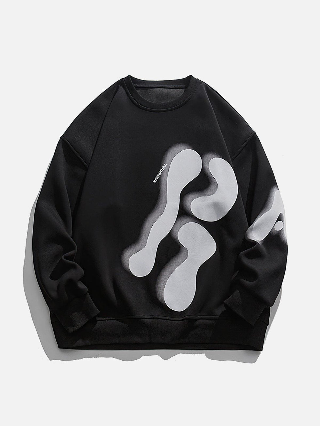 Lacezy - 3D Letter Print Sweatshirt- Streetwear Fashion - lacezy.com