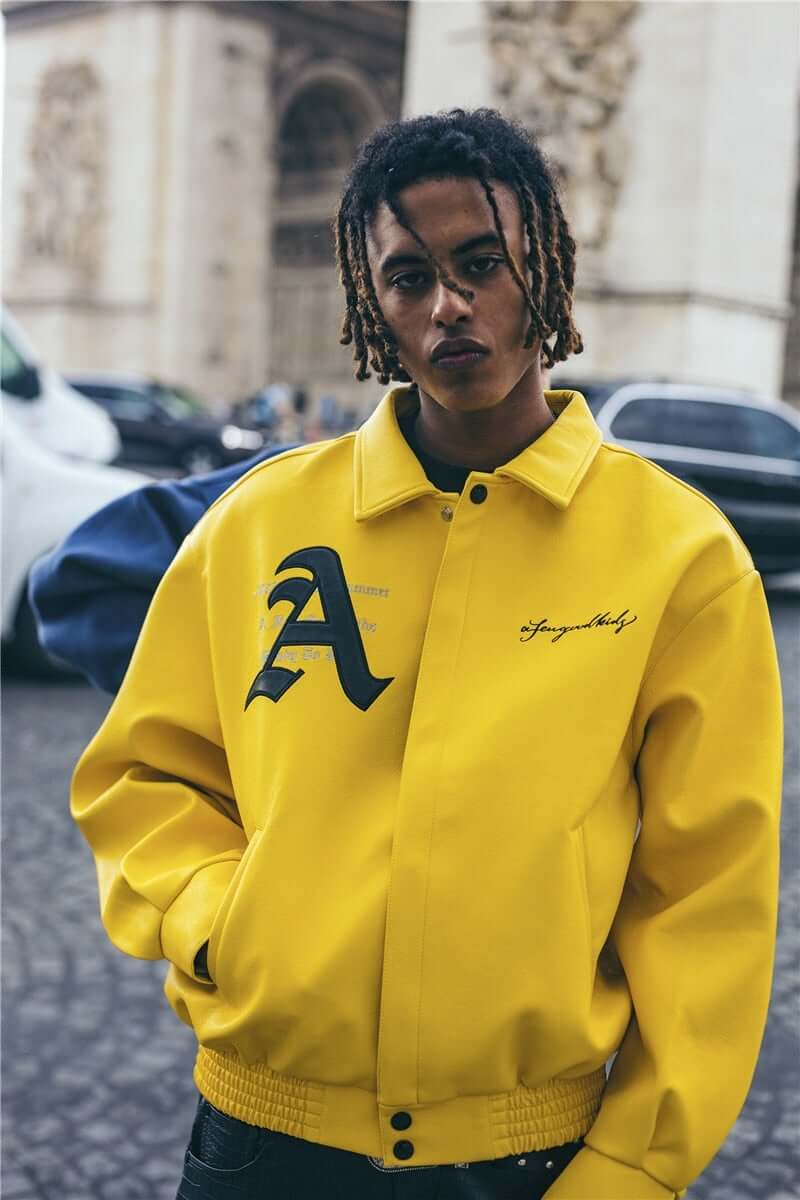 Lacezy - AFGK Yellow Jacket- Streetwear Fashion - lacezy.com