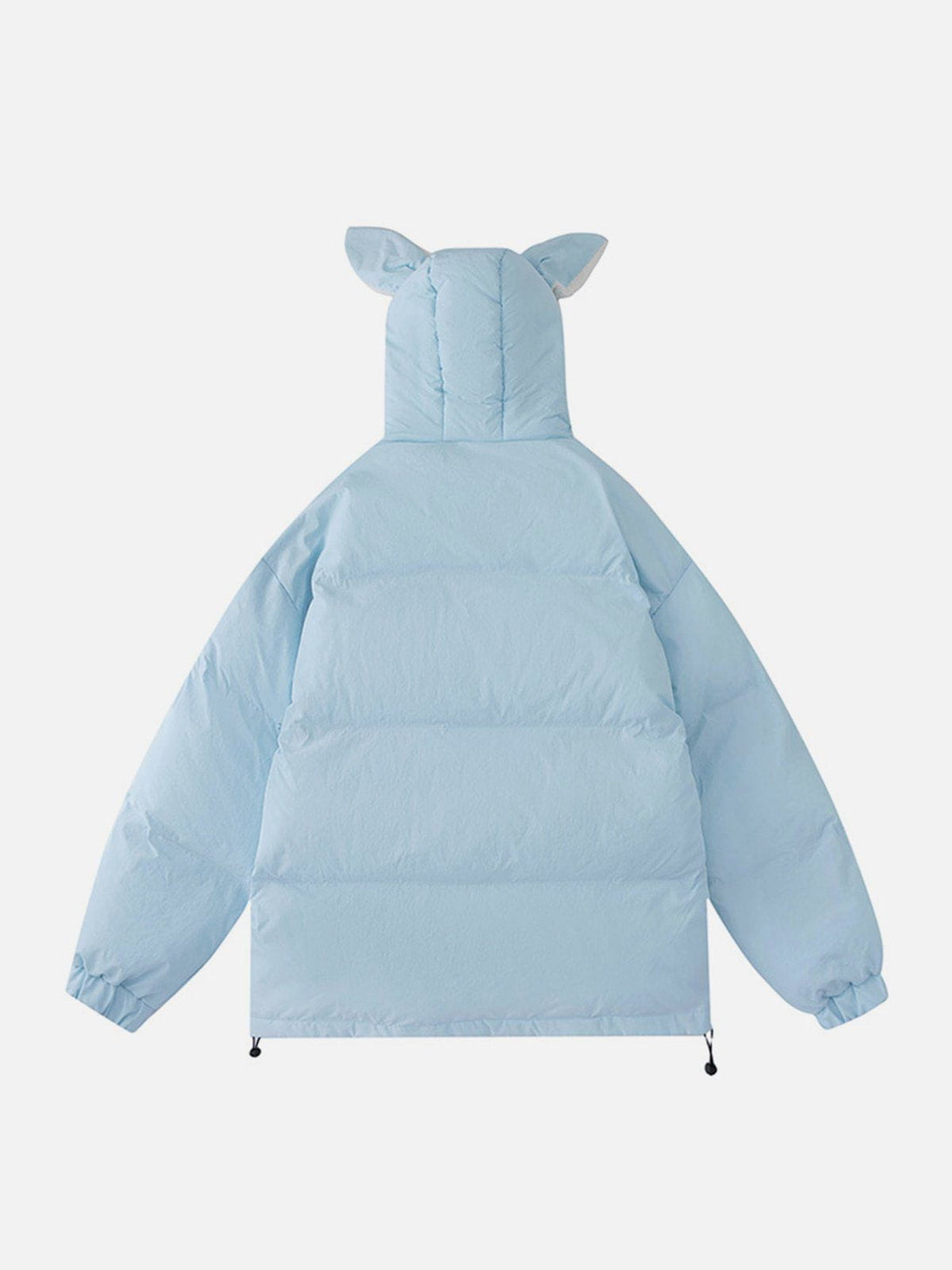 Lacezy - Airbag Bunny Ear Design Winter Coat- Streetwear Fashion - lacezy.com