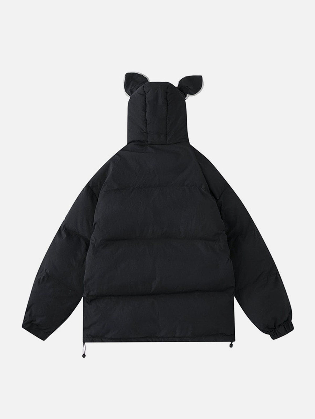 Lacezy - Airbag Bunny Ear Design Winter Coat- Streetwear Fashion - lacezy.com