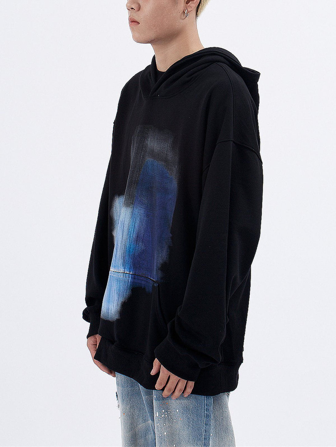 Lacezy - Artistic Imagination Print Hoodie- Streetwear Fashion - lacezy.com