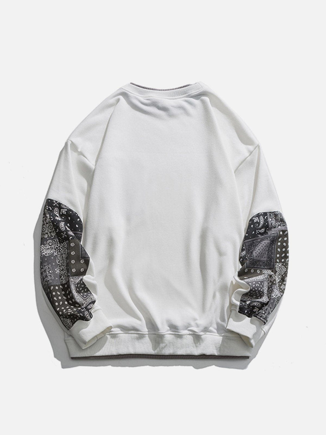 Lacezy - Bandana Fake Two Sweatshirt- Streetwear Fashion - lacezy.com