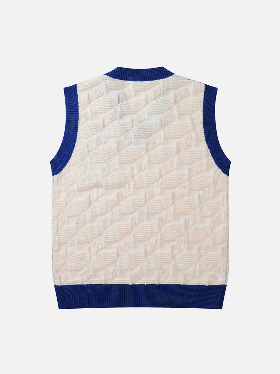 Lacezy - Bear Embroidered Sweater Vest- Streetwear Fashion - lacezy.com