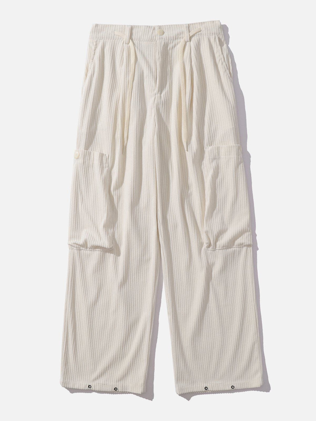 Lacezy - Big Pocket Corduroy Pants- Streetwear Fashion - lacezy.com