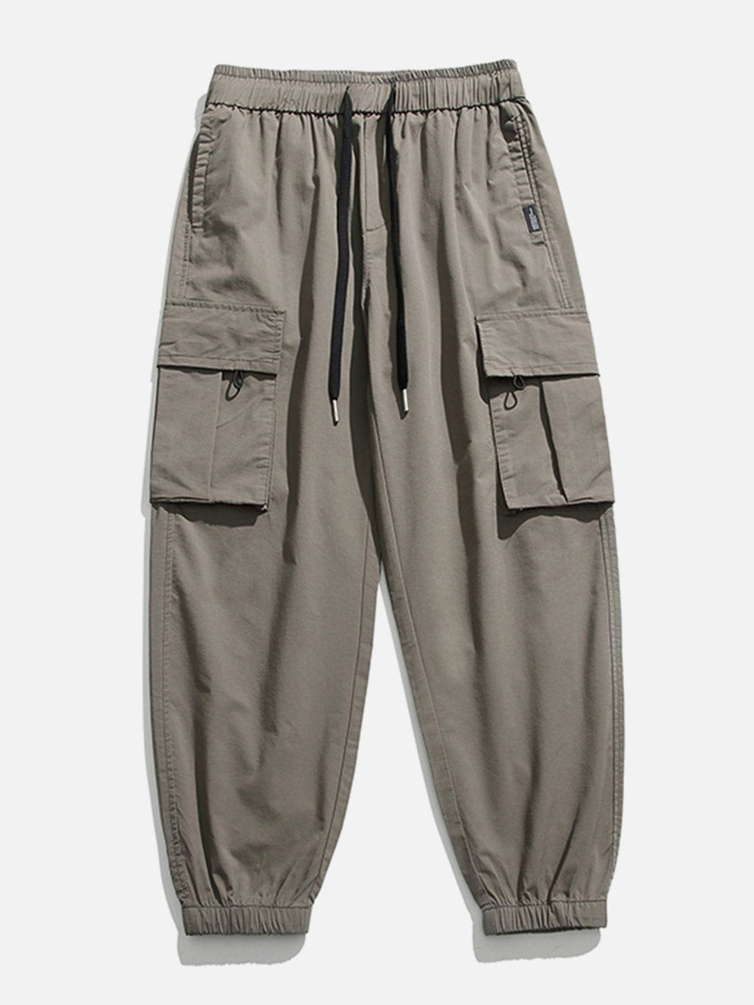 Lacezy - Bound Feet Large Pocket Cargo Pants- Streetwear Fashion - lacezy.com