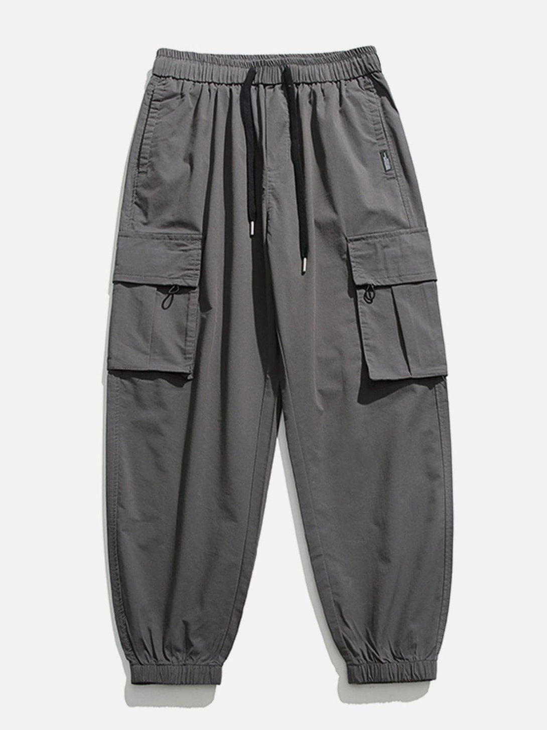 Lacezy - Bound Feet Large Pocket Cargo Pants- Streetwear Fashion - lacezy.com