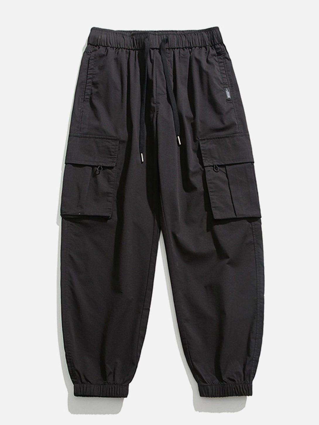 Lacezy - Bound Feet Large Pocket Cargo Pants- Streetwear Fashion - lacezy.com