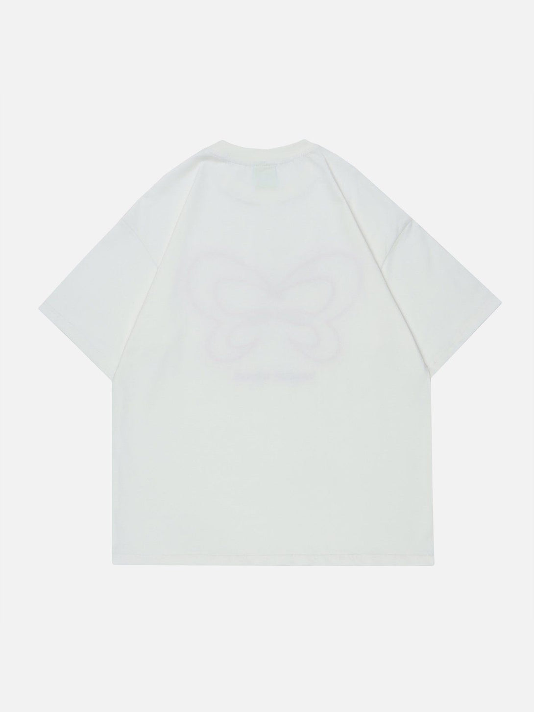 Lacezy - Butterfly Embroidery Tee- Streetwear Fashion - lacezy.com