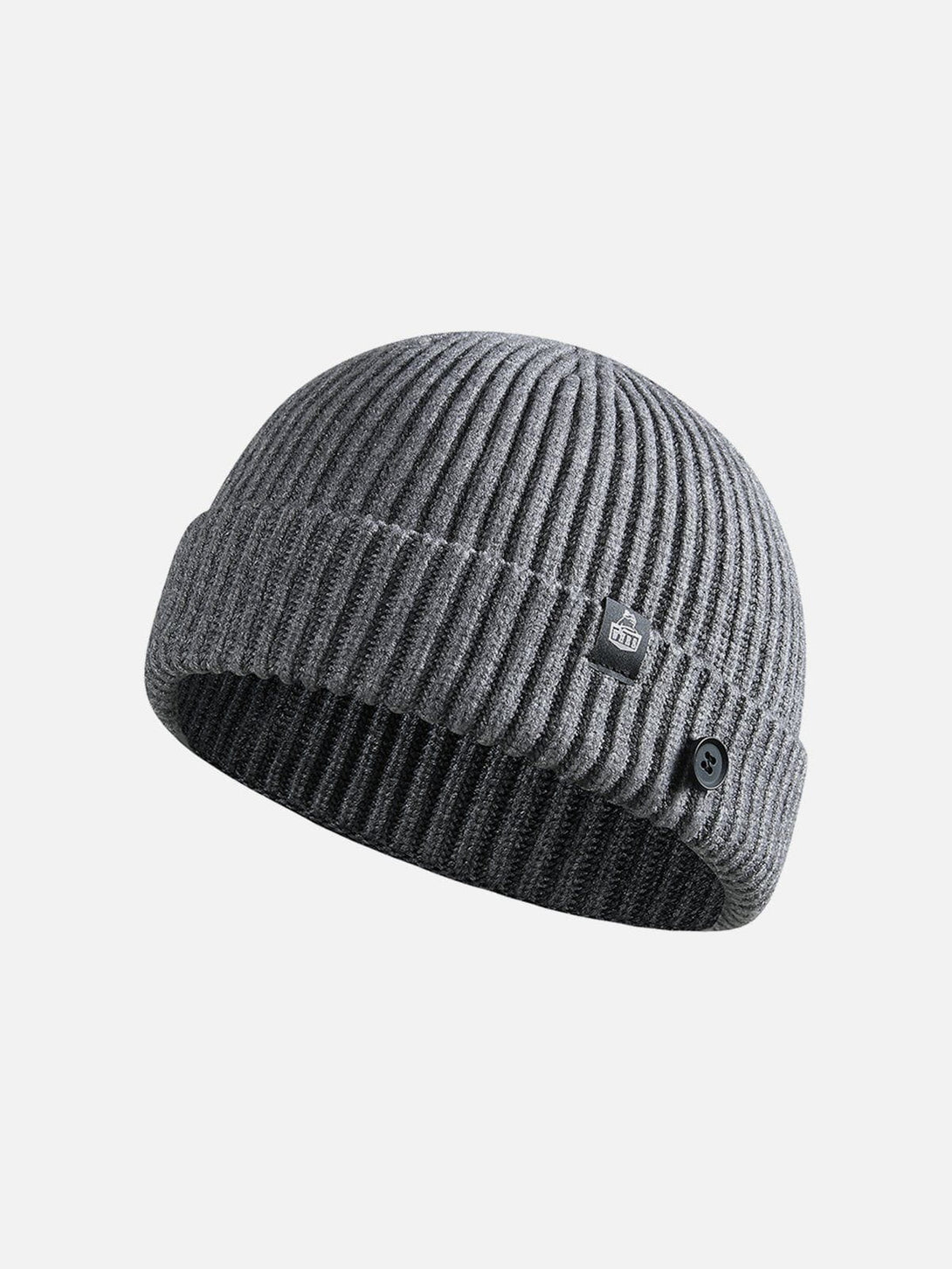 Lacezy - Buttons Knit Dome Hat- Streetwear Fashion - lacezy.com