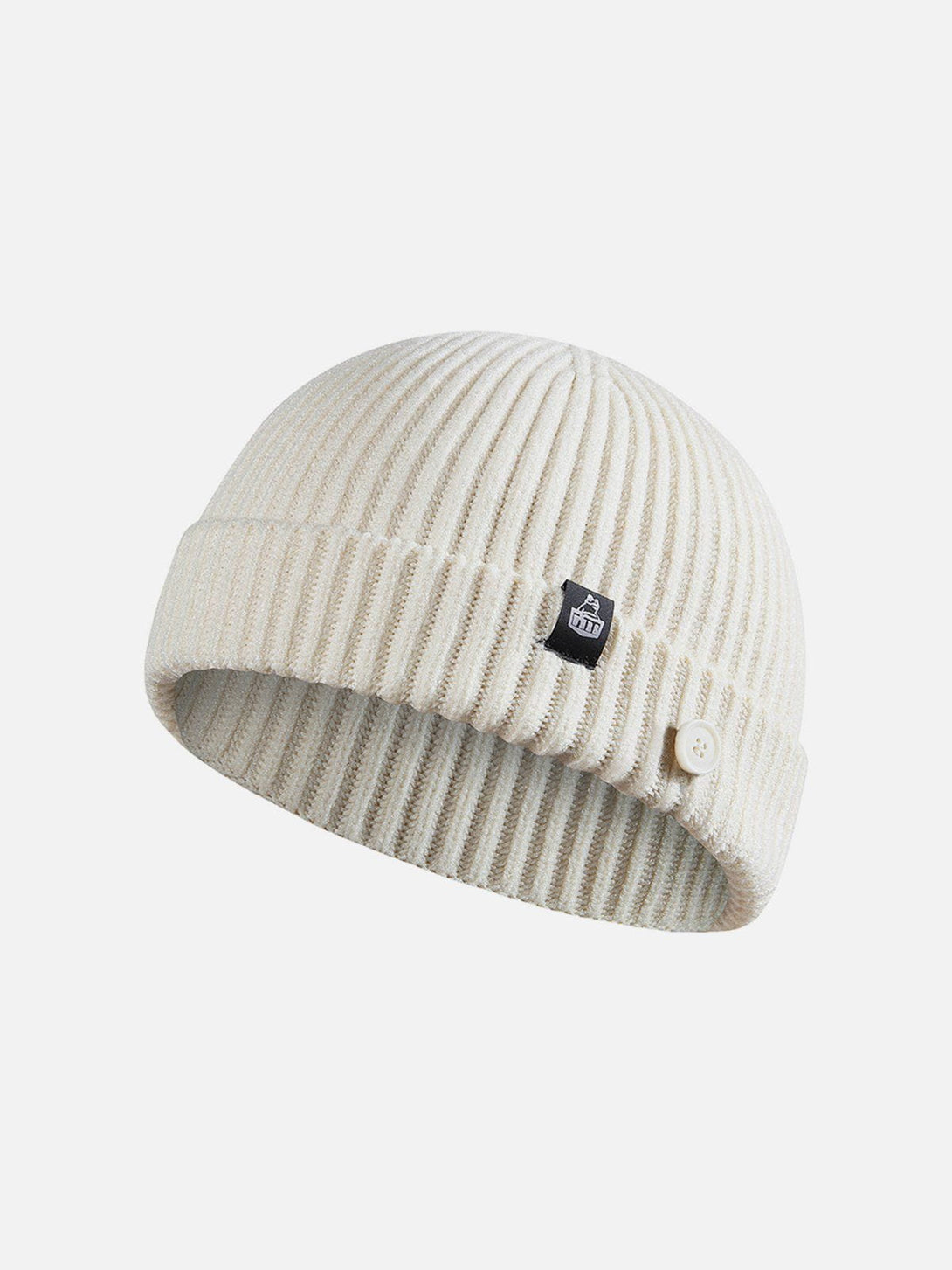 Lacezy - Buttons Knit Dome Hat- Streetwear Fashion - lacezy.com