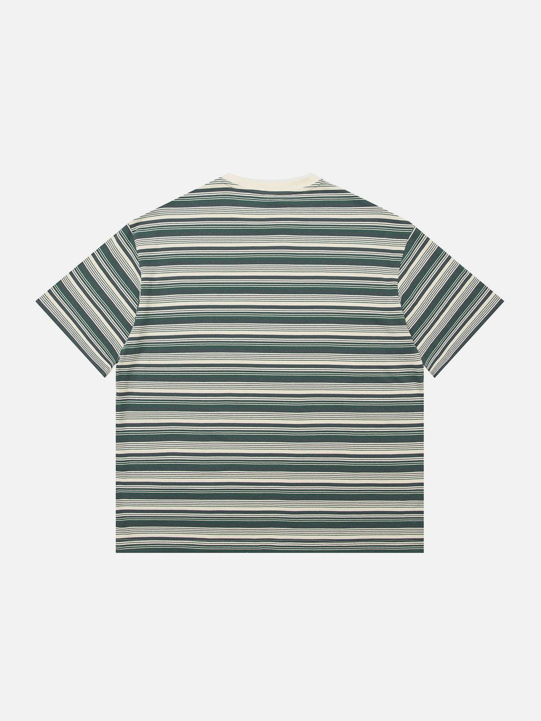 Lacezy - Color Clash Stripes Tee- Streetwear Fashion - lacezy.com