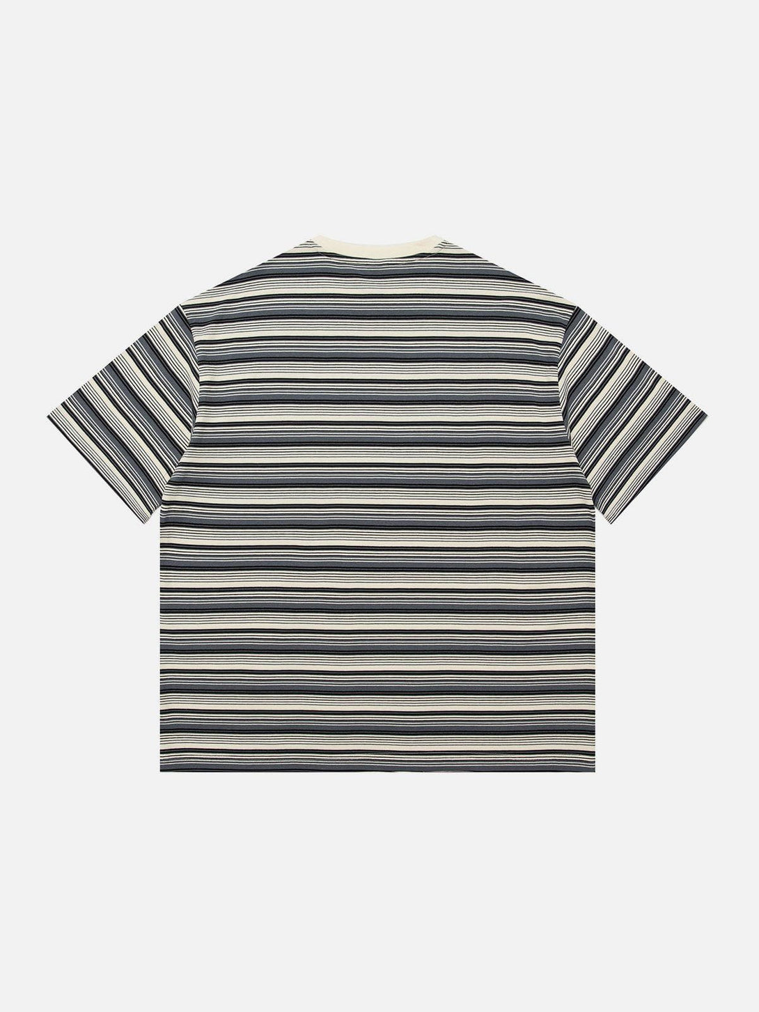 Lacezy - Color Clash Stripes Tee- Streetwear Fashion - lacezy.com