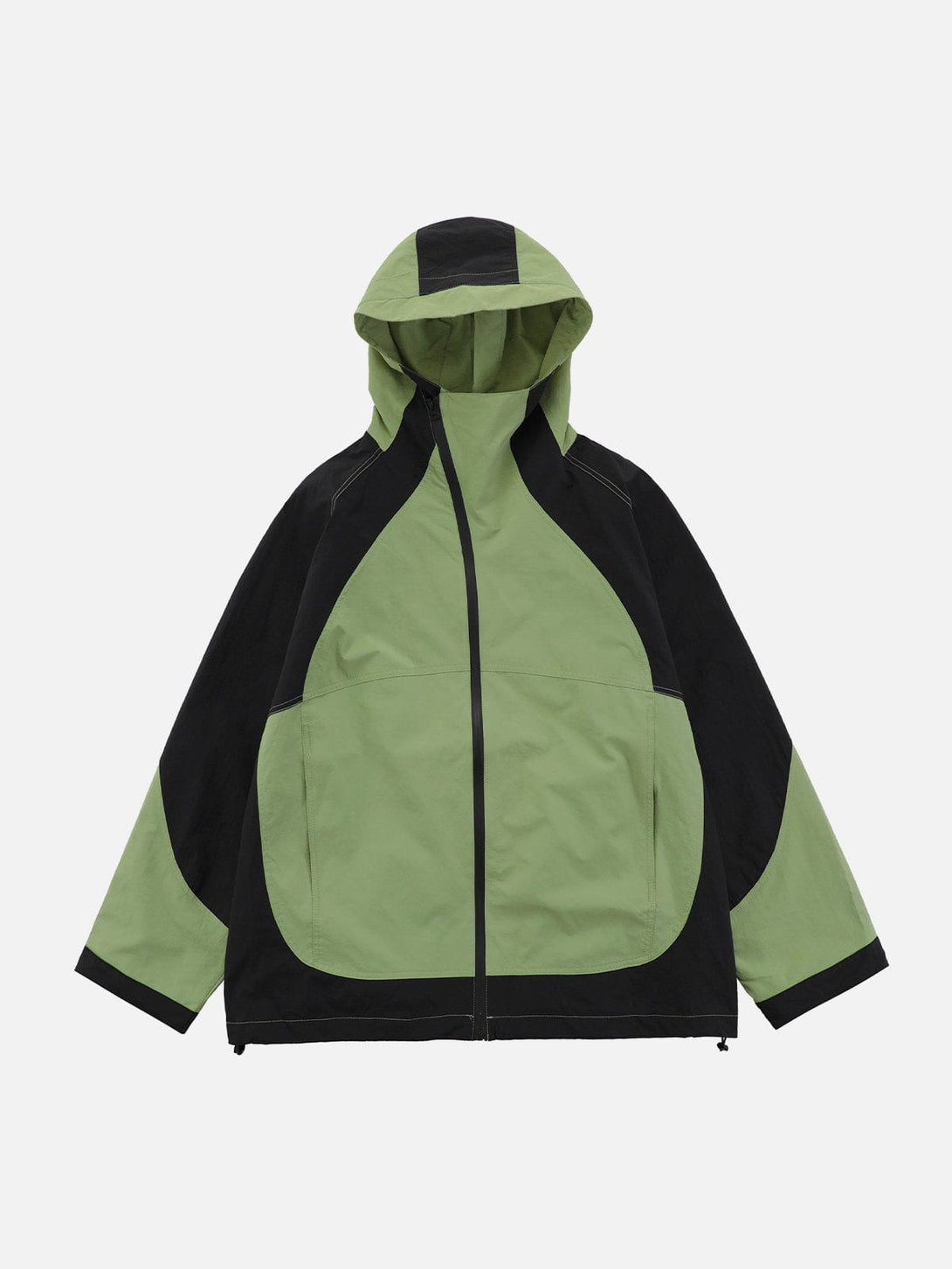 Lacezy - Colorblock Simple Anorak- Streetwear Fashion - lacezy.com