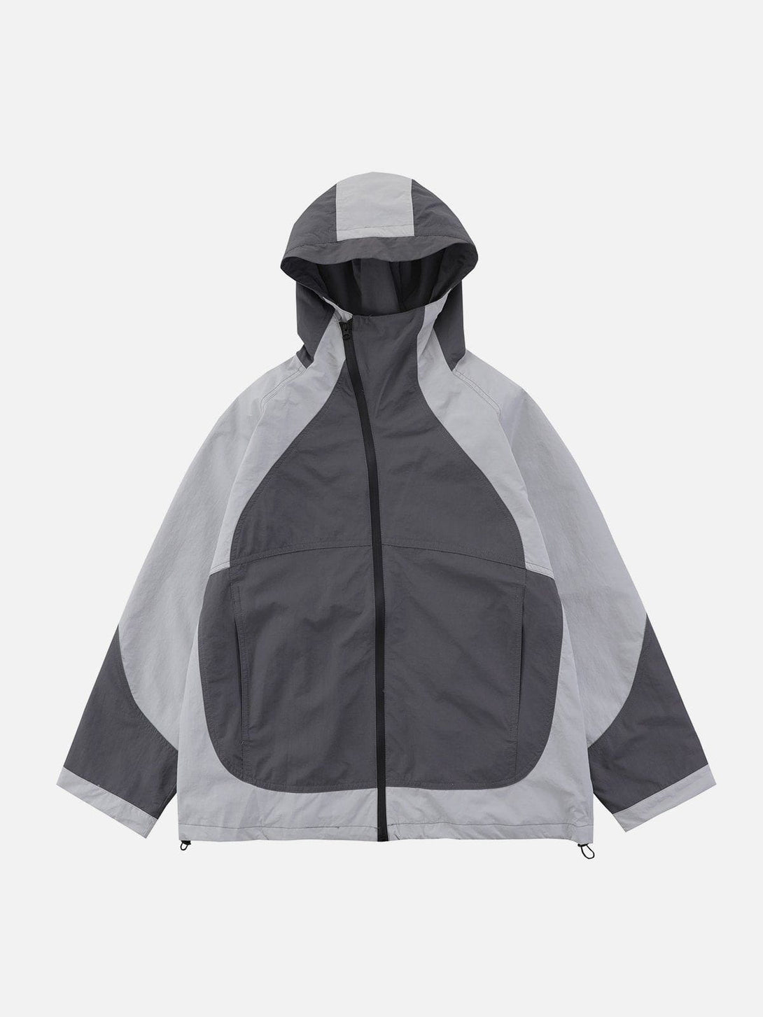 Lacezy - Colorblock Simple Anorak- Streetwear Fashion - lacezy.com