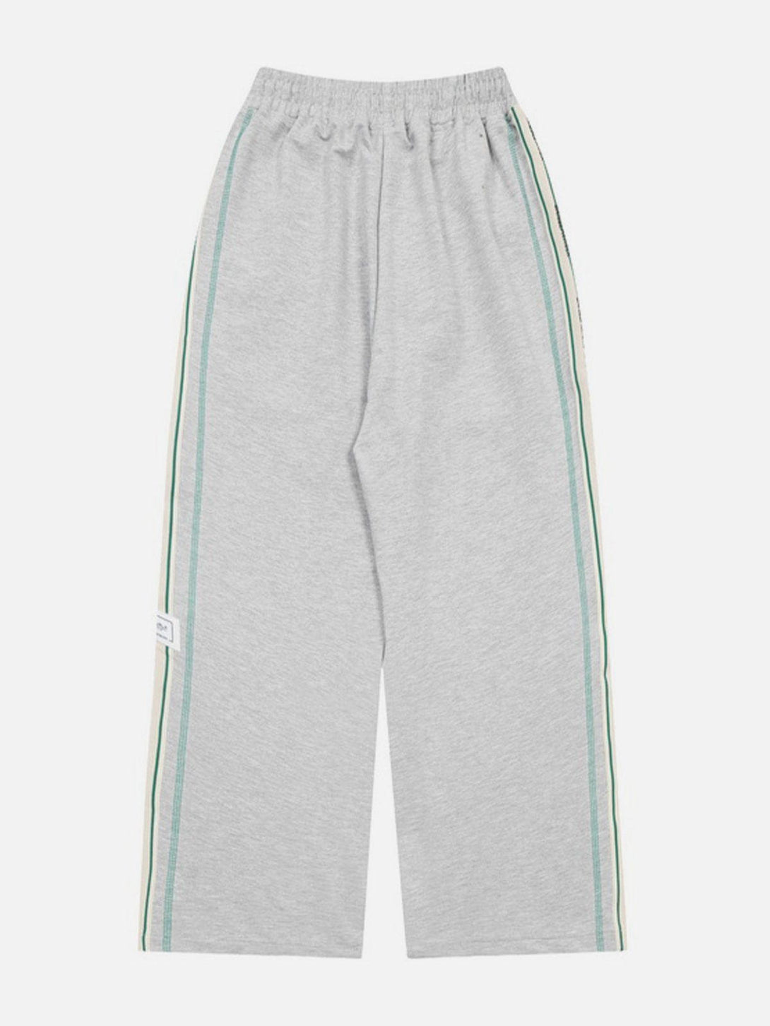 Lacezy - Colorful Striped Drawstring Sweatpants- Streetwear Fashion - lacezy.com