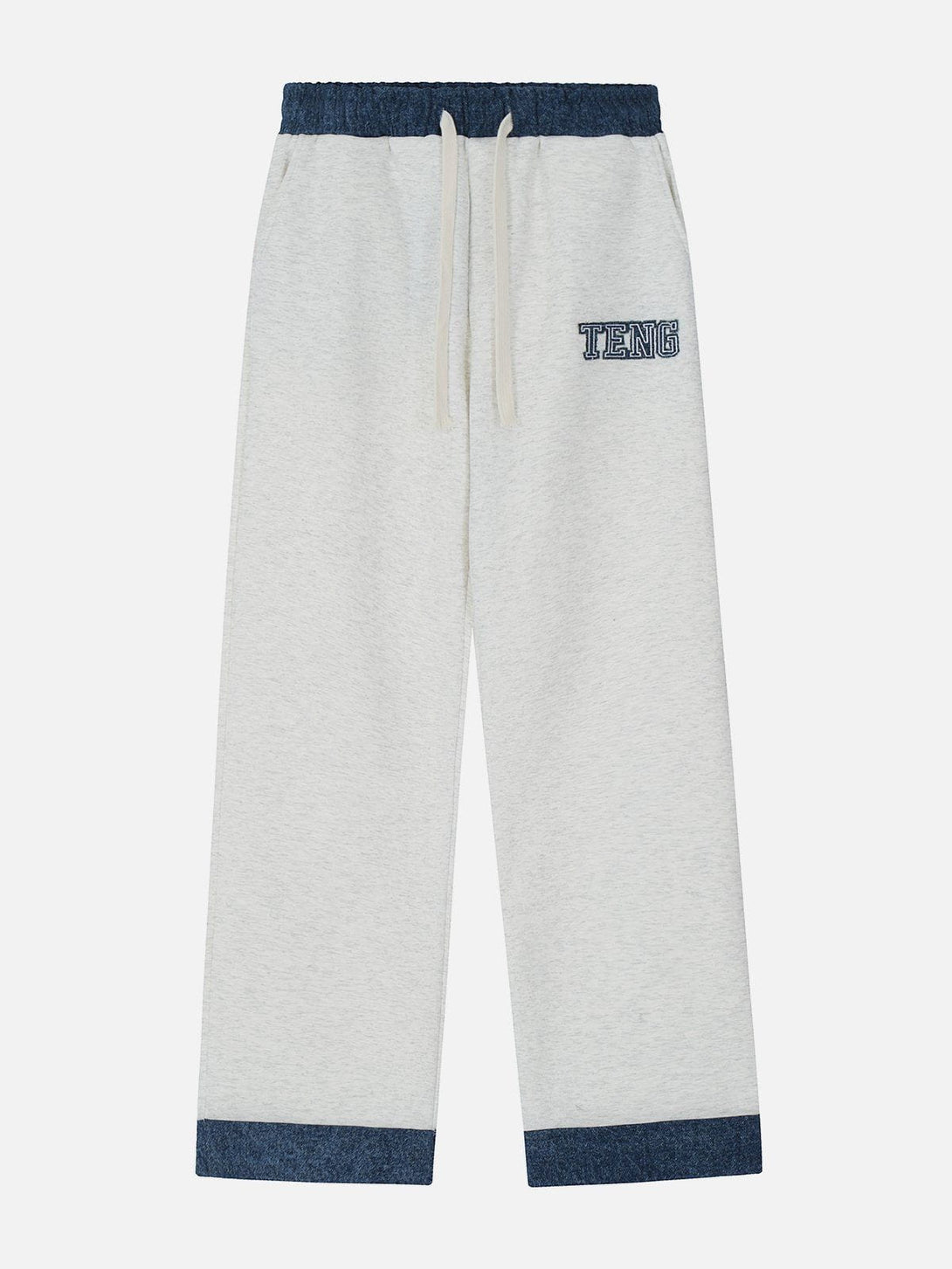 Lacezy - Contrast Drawstring Sweatpants- Streetwear Fashion - lacezy.com