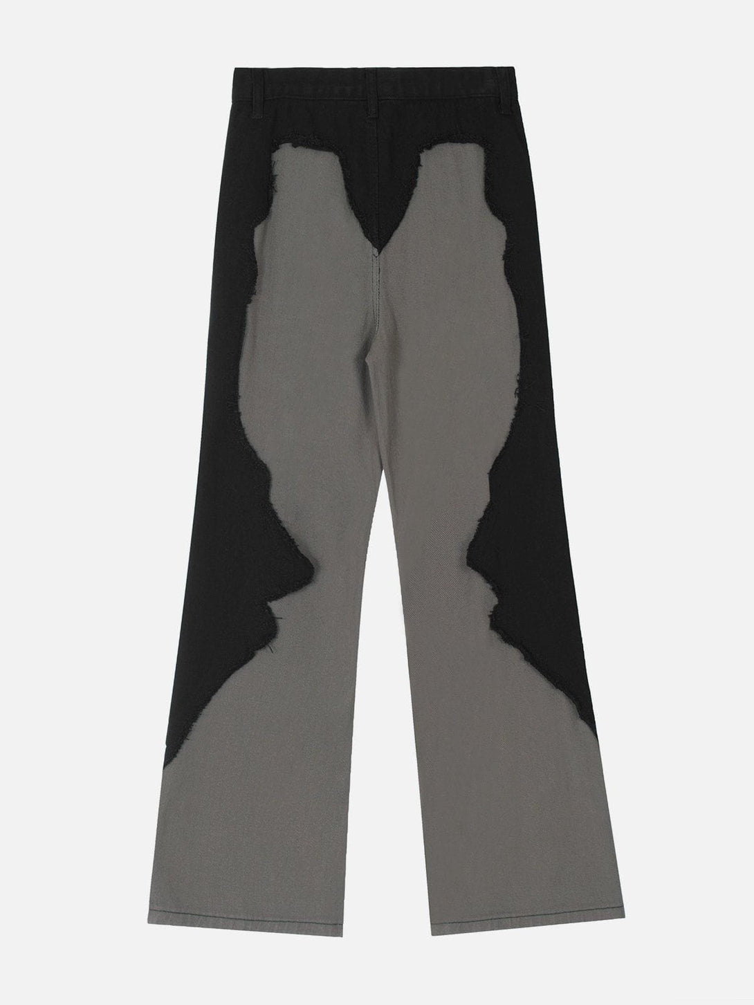 Lacezy - Contrasting Splicing Jeans- Streetwear Fashion - lacezy.com