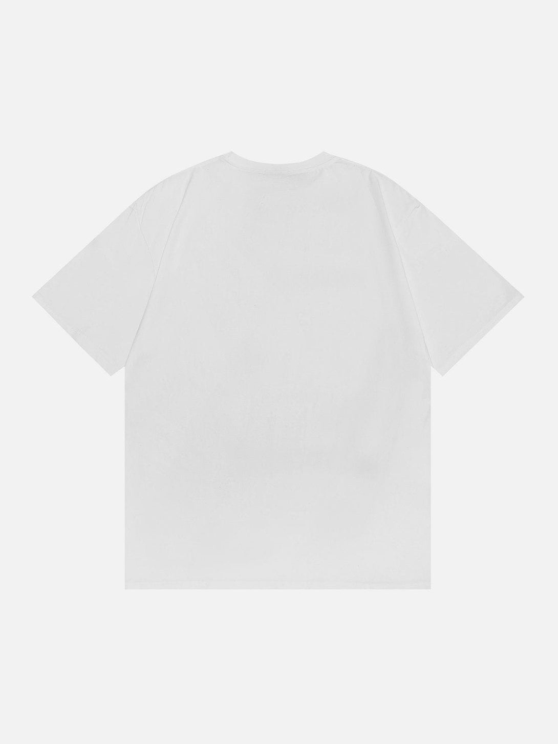 Lacezy - Crowd Print Tee- Streetwear Fashion - lacezy.com