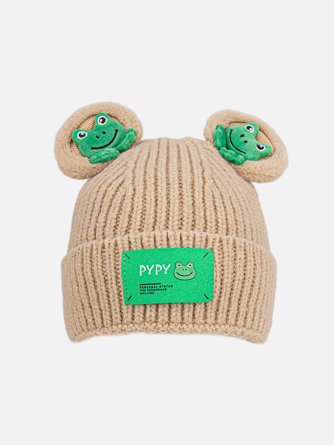 Lacezy - Cute Cartoon 3D Frog Knitting Hat- Streetwear Fashion - lacezy.com