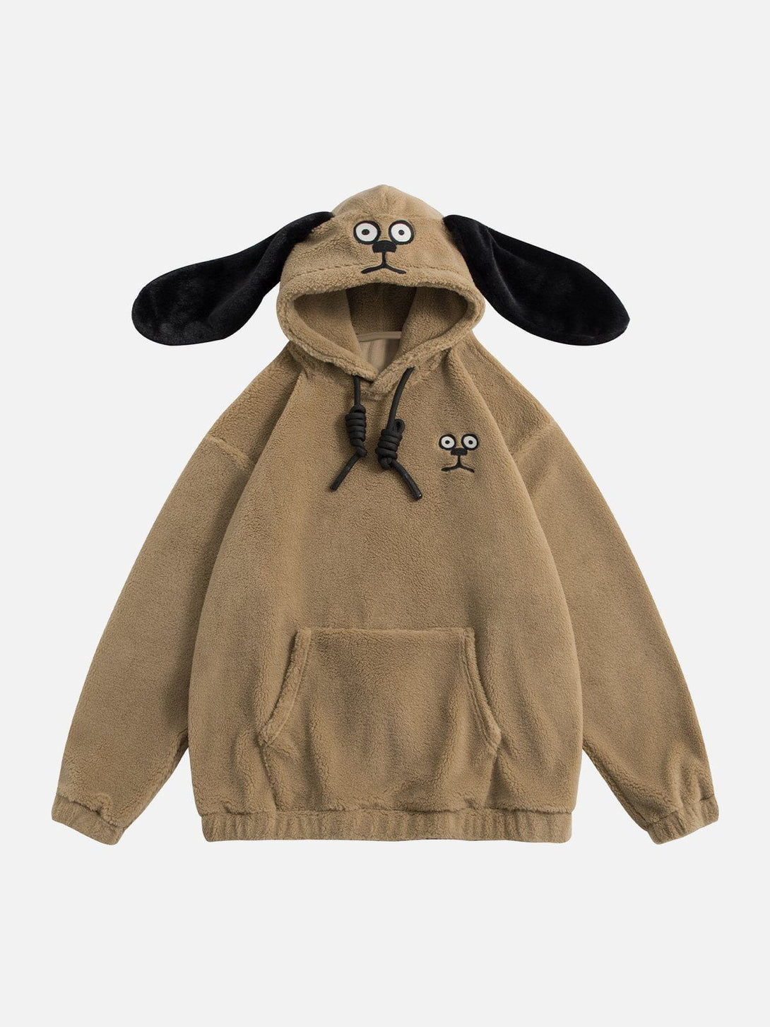 Lacezy - Cute Dog Ear Hoodie- Streetwear Fashion - lacezy.com