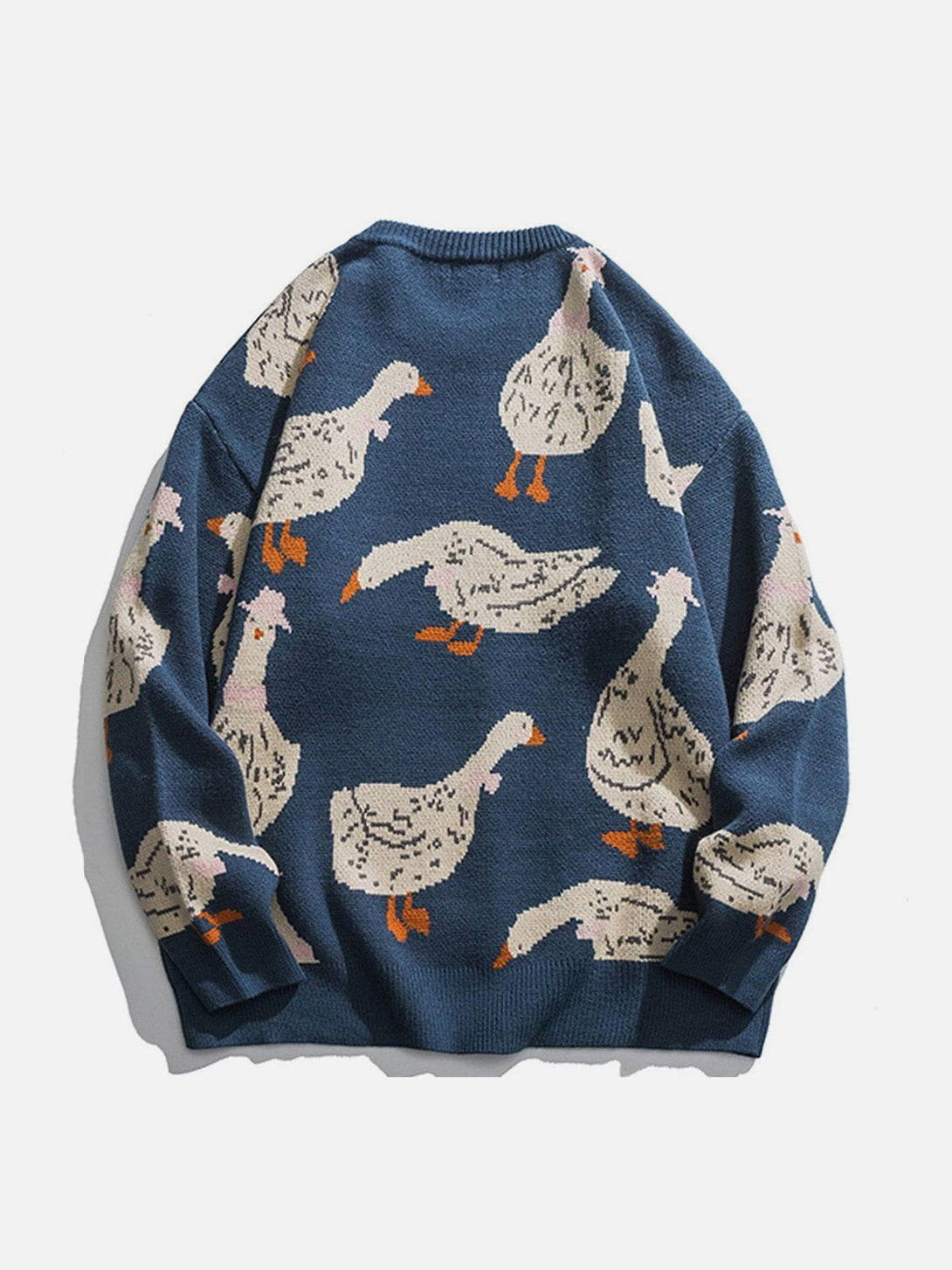 Lacezy - Cute Duck Knit Sweater- Streetwear Fashion - lacezy.com