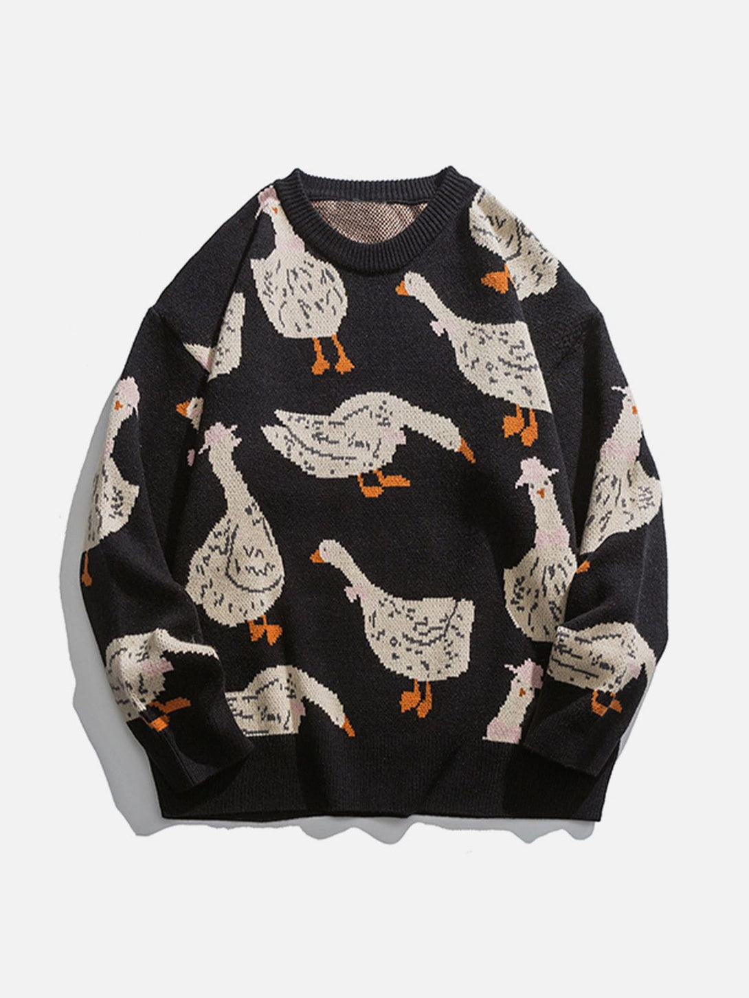 Lacezy - Cute Duck Knit Sweater- Streetwear Fashion - lacezy.com