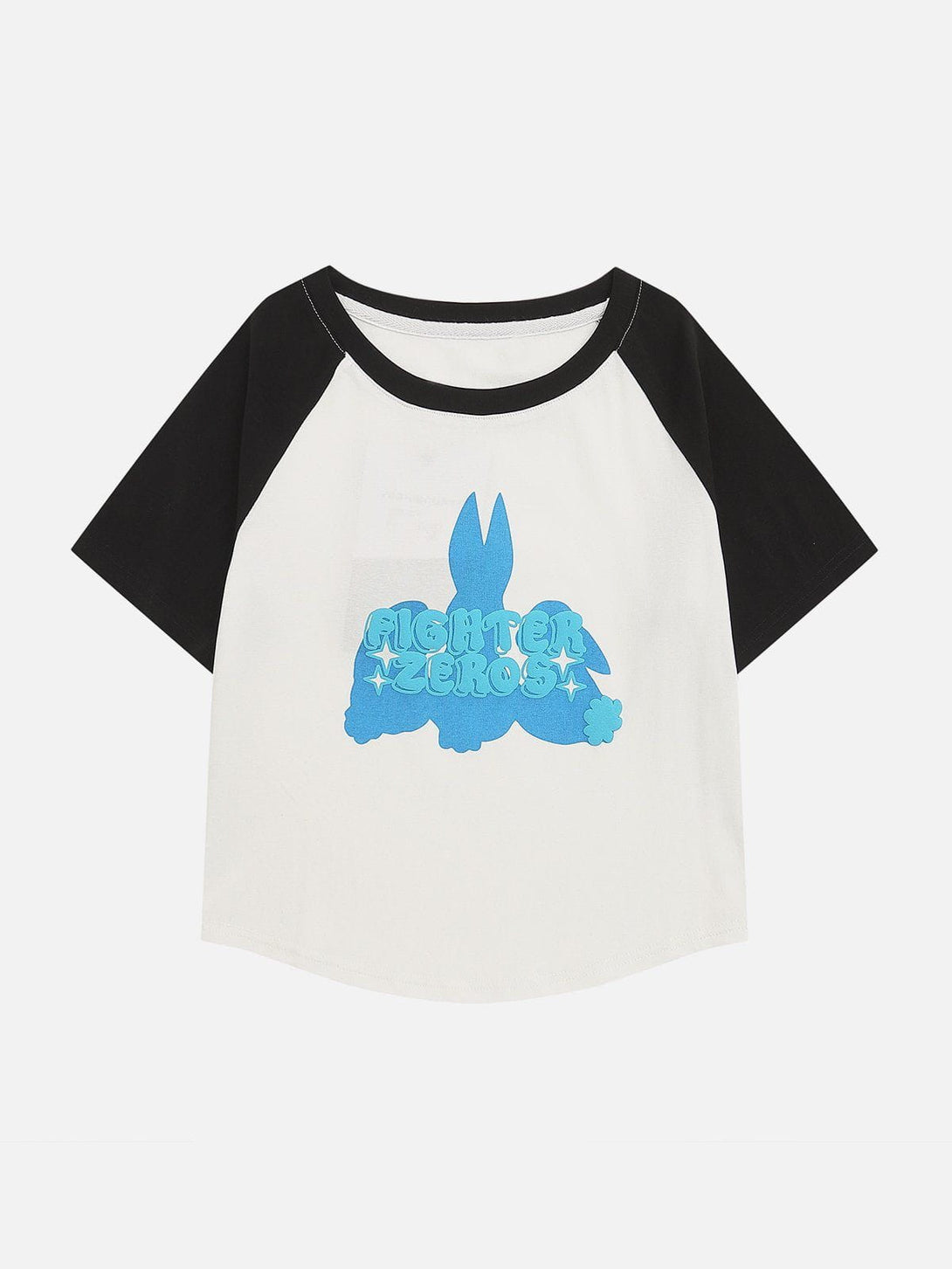 Lacezy - Cute Rabbit Print Tee- Streetwear Fashion - lacezy.com