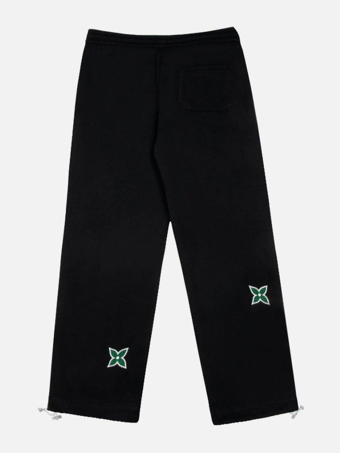 Lacezy - Dart Embroidered Drawstring Pants- Streetwear Fashion - lacezy.com