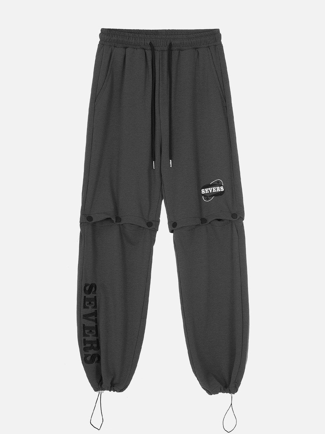 Lacezy - Detachable Print Sweatpants- Streetwear Fashion - lacezy.com