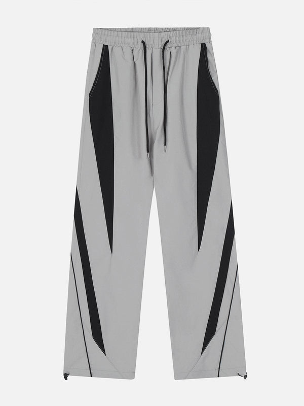 Lacezy - Diagonal Stripe Pants- Streetwear Fashion - lacezy.com