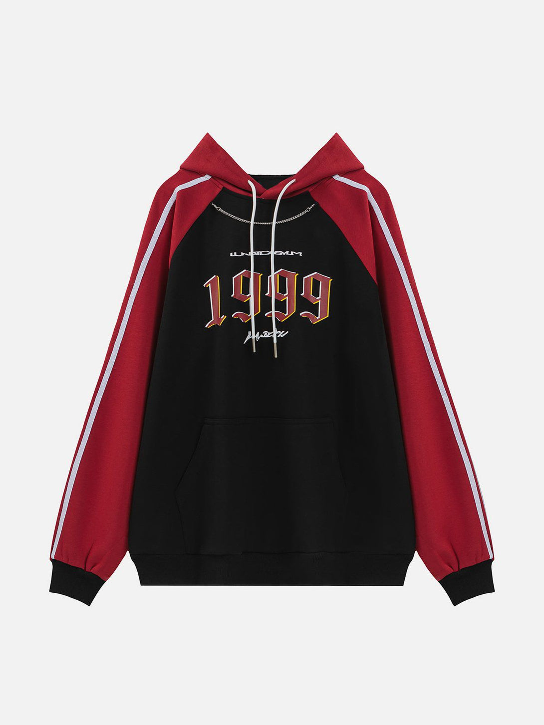 Lacezy - Digital Printing Chain Hoodie- Streetwear Fashion - lacezy.com