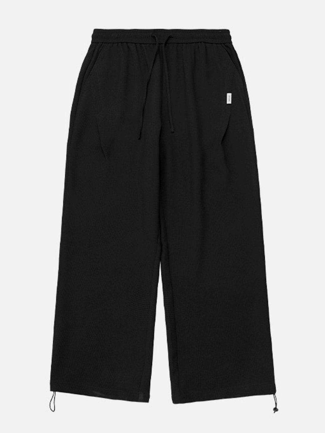 Lacezy - Drawstring Labelling Pants- Streetwear Fashion - lacezy.com