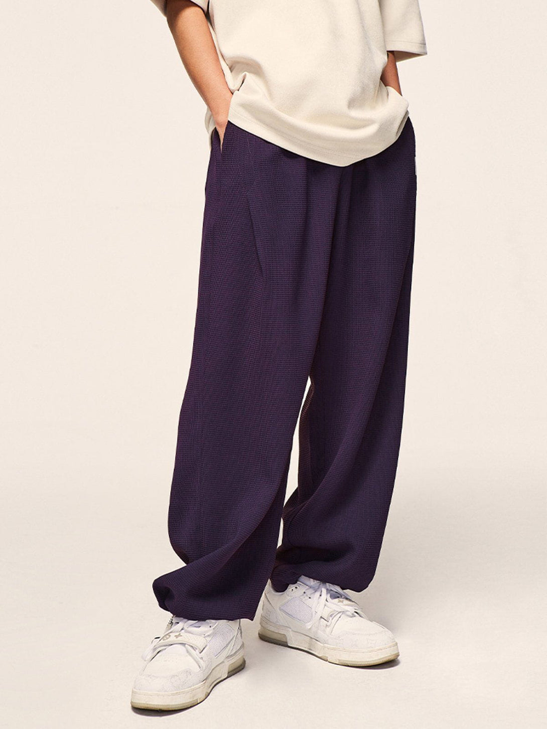 Lacezy - Drawstring Labelling Pants- Streetwear Fashion - lacezy.com