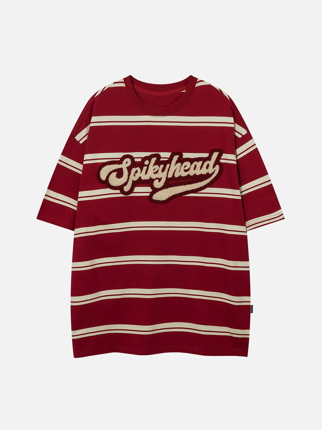 Lacezy - Embroidered Stripes Tee- Streetwear Fashion - lacezy.com