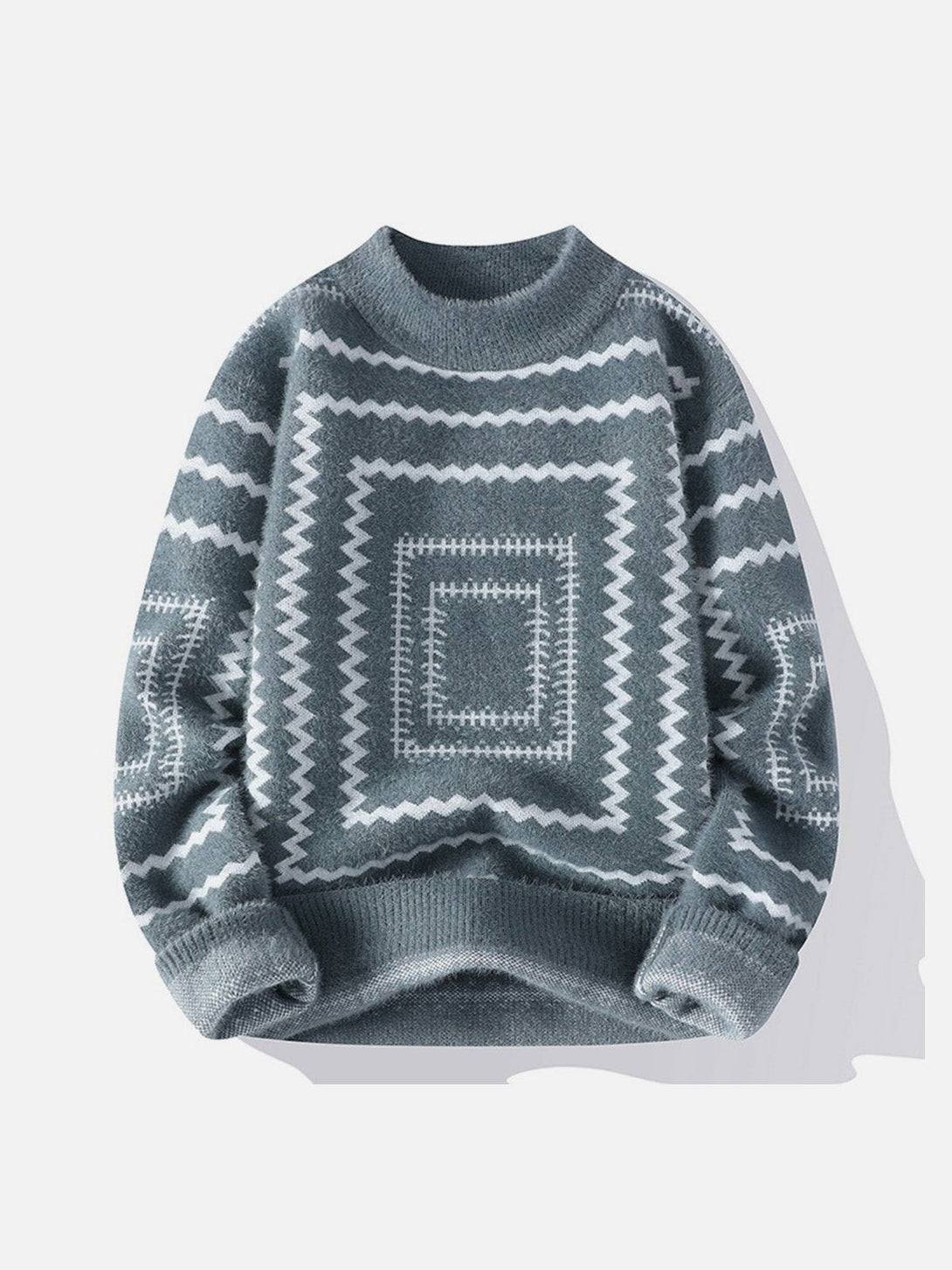 Lacezy - Endless Door Stripe Sweater- Streetwear Fashion - lacezy.com