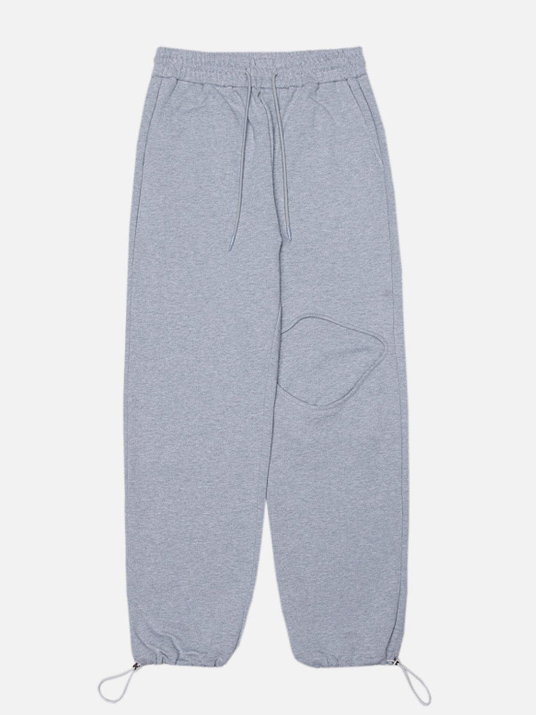 Lacezy - Fake Hole Thickening Sweatpants- Streetwear Fashion - lacezy.com