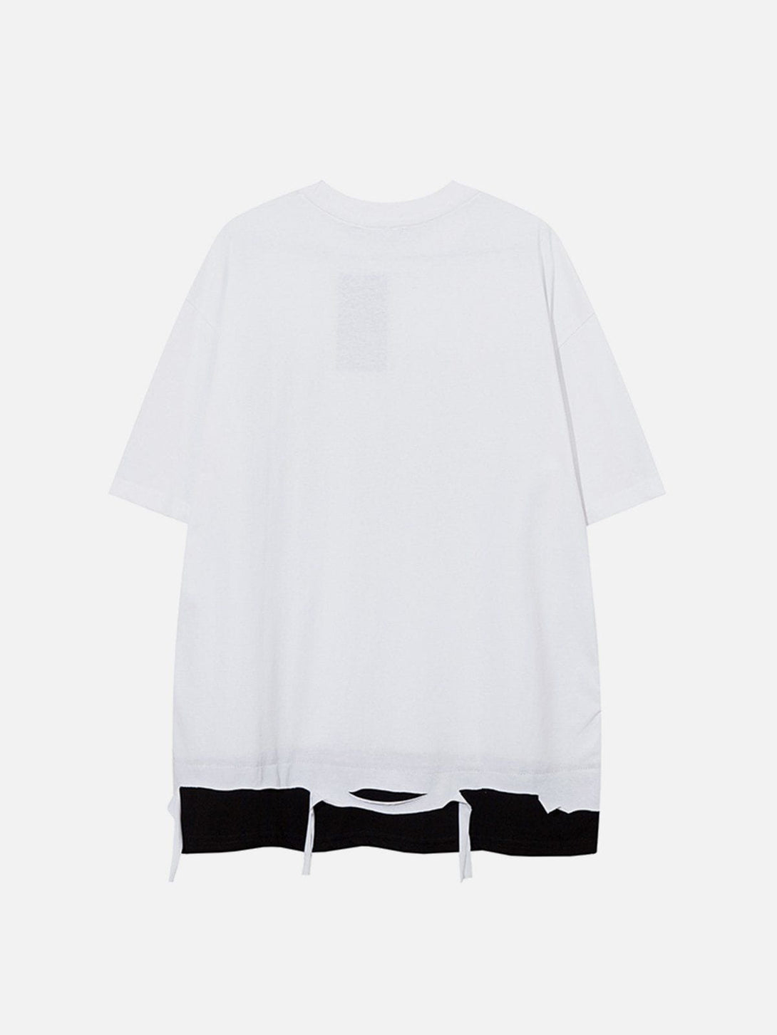 Lacezy - Faux Two-Piece Tee- Streetwear Fashion - lacezy.com