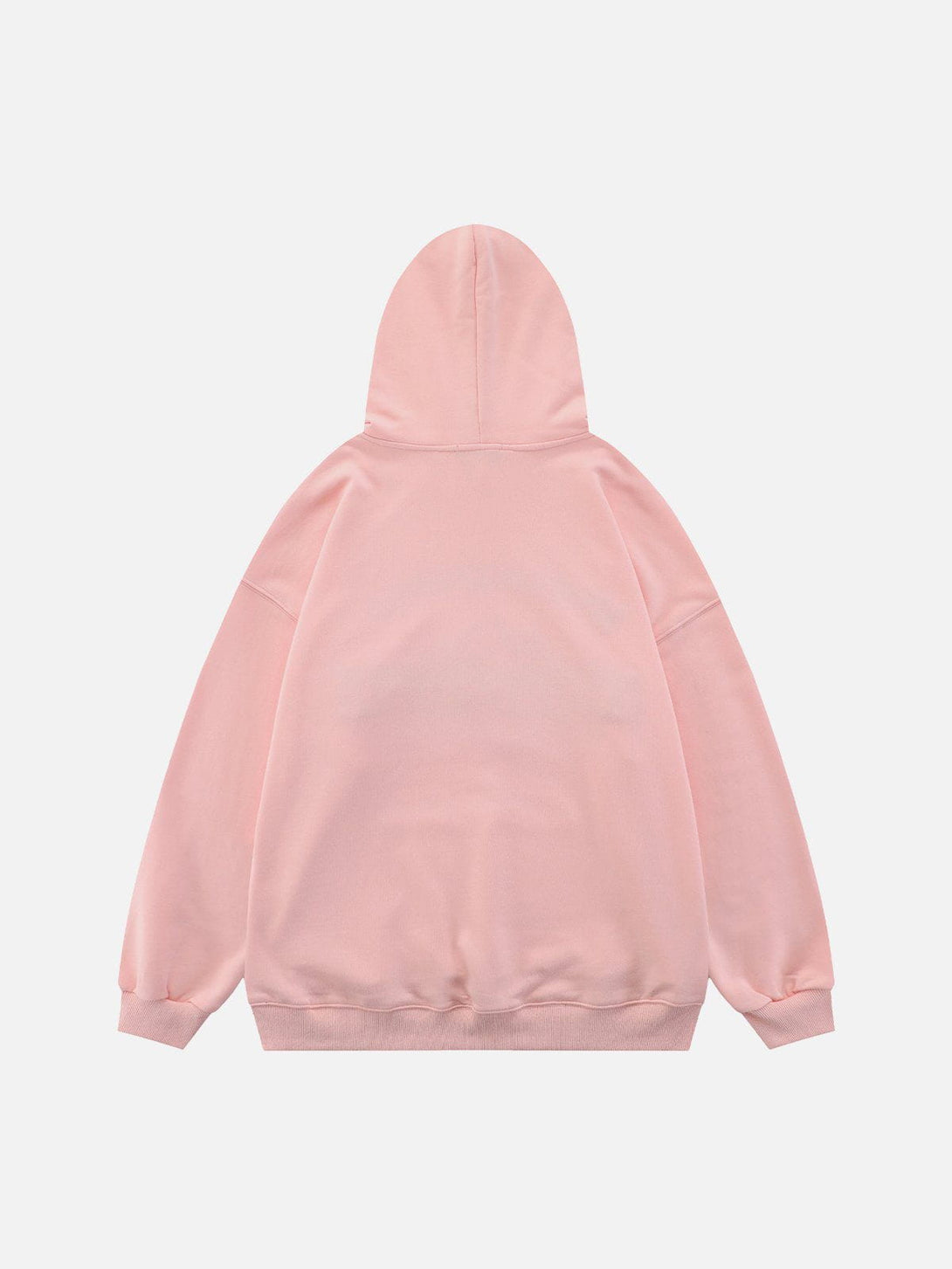 Lacezy - Flocked Mountain Hoodie- Streetwear Fashion - lacezy.com