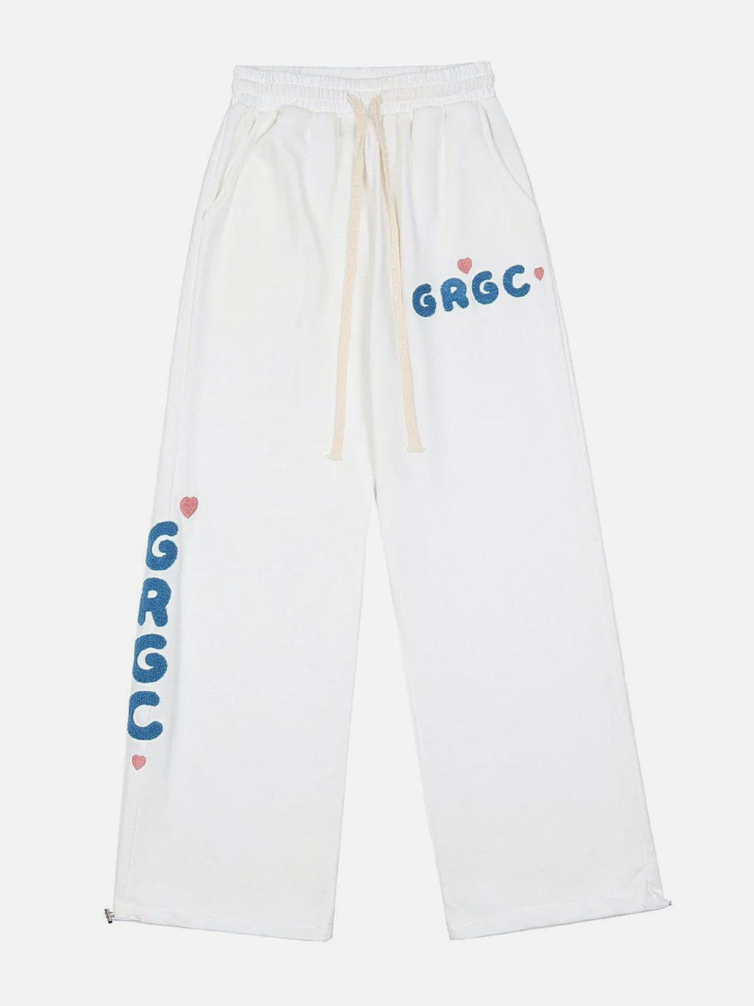 Lacezy - Flocking Letters Pants- Streetwear Fashion - lacezy.com