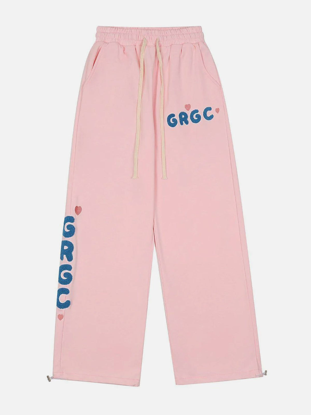 Lacezy - Flocking Letters Pants- Streetwear Fashion - lacezy.com